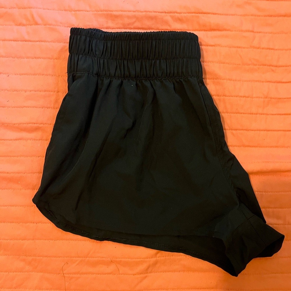 No Boundaries Black Women's Athletic Shorts